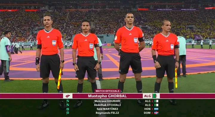 التحكيم الجزائري مرشح في مبارتي النصف النهائي من مونديال قطر