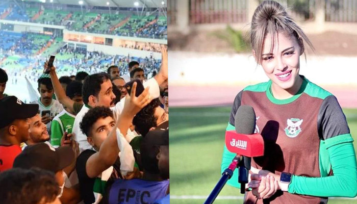 لاعبة جزائرية تثير الجدل في الدوري السعودي بسبب جمالها