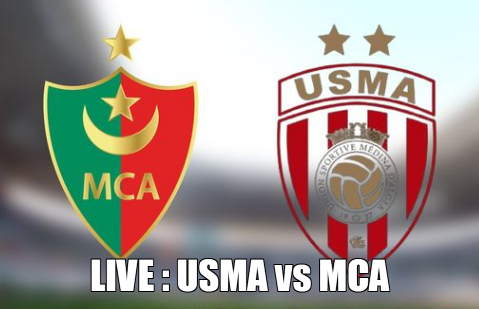 موعد مشاهدة مباراة اتحاد العاصمة و مولودية الجزائر يوم الجمعة 29 ديسمبر 2024 بث مباشر USMA vs MCA live.