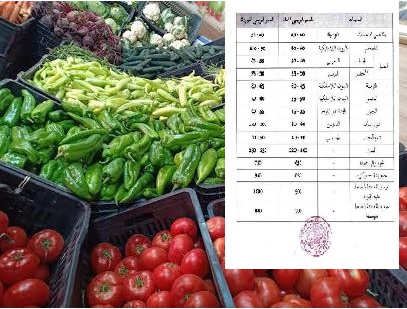 جدول أسعار المواد الغذائية في الجزائر اليوم