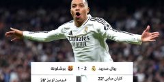 ريال مدريد يحسم الكلاسيكو أمام برشلونة بفوز مثير بنتيجة 2-1 ريال مدريد يحسم الكلاسيكو أمام برشلونة بفوز مثير بنتيجة 2-1